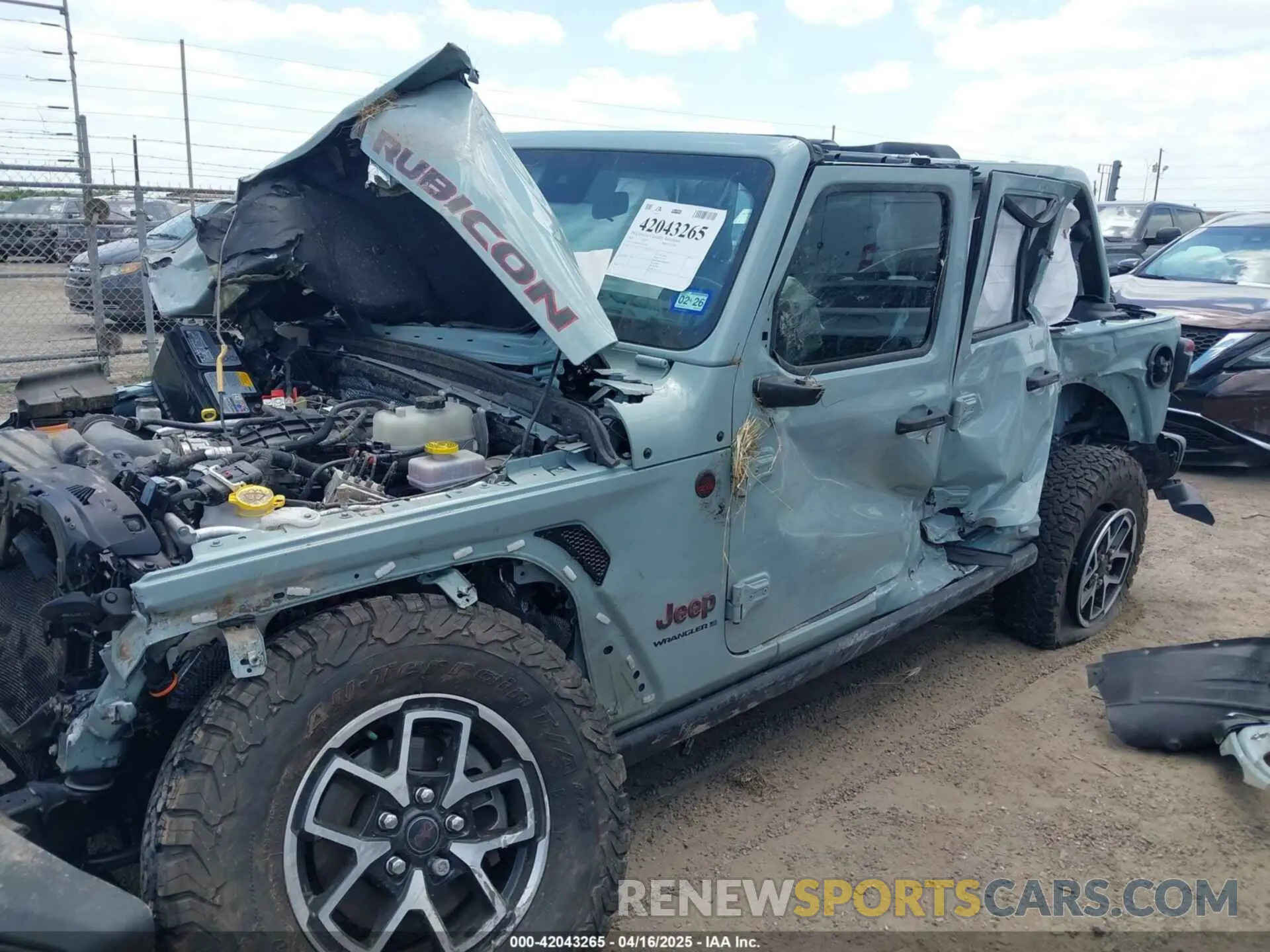 14 fotografías del automóvil dañado 1C4PJXFG4RW266186 JEEP WRANGLER 2024