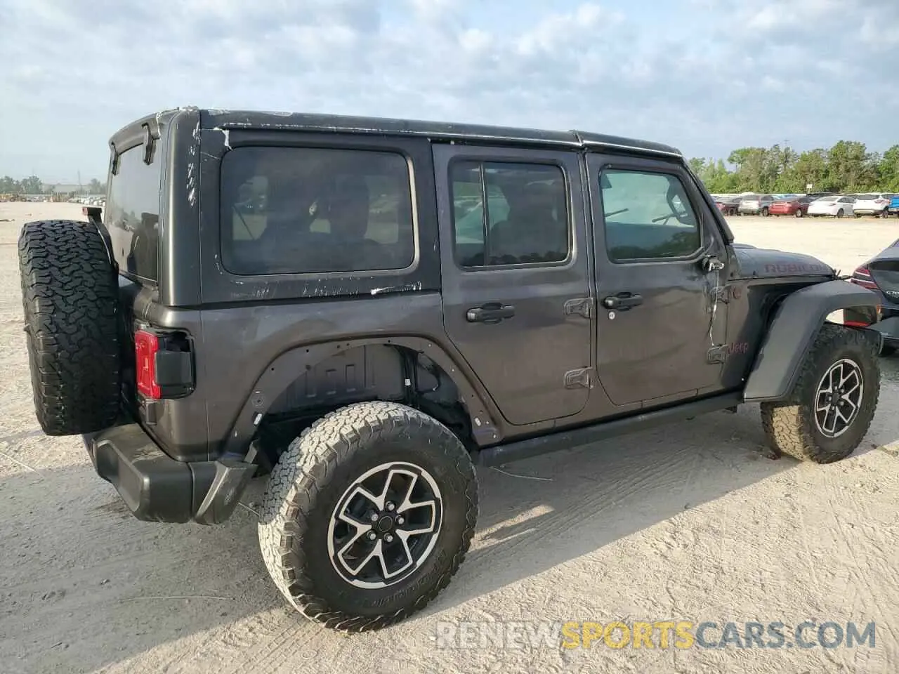 3 fotografías del automóvil dañado 1C4PJXFG6RW261748 JEEP WRANGLER 2024
