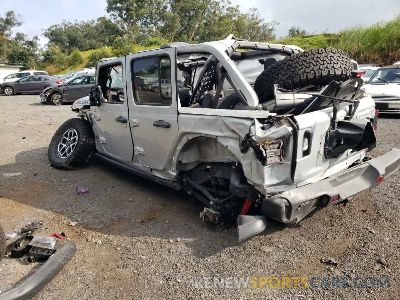 2 fotografías del automóvil dañado 1C4PJXFG6RW268750 JEEP WRANGLER 2024