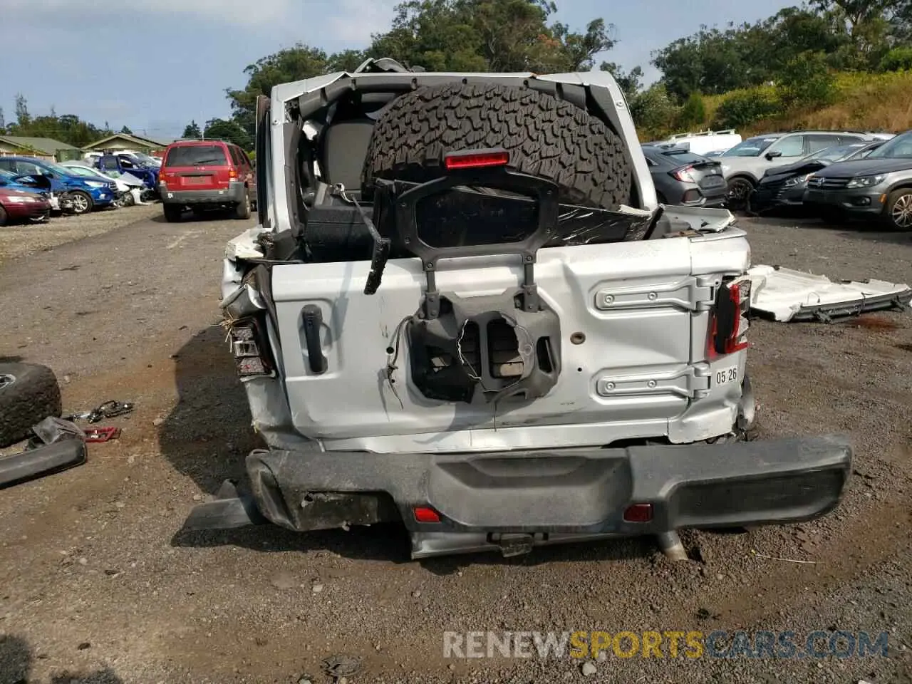 6 fotografías del automóvil dañado 1C4PJXFG6RW268750 JEEP WRANGLER 2024