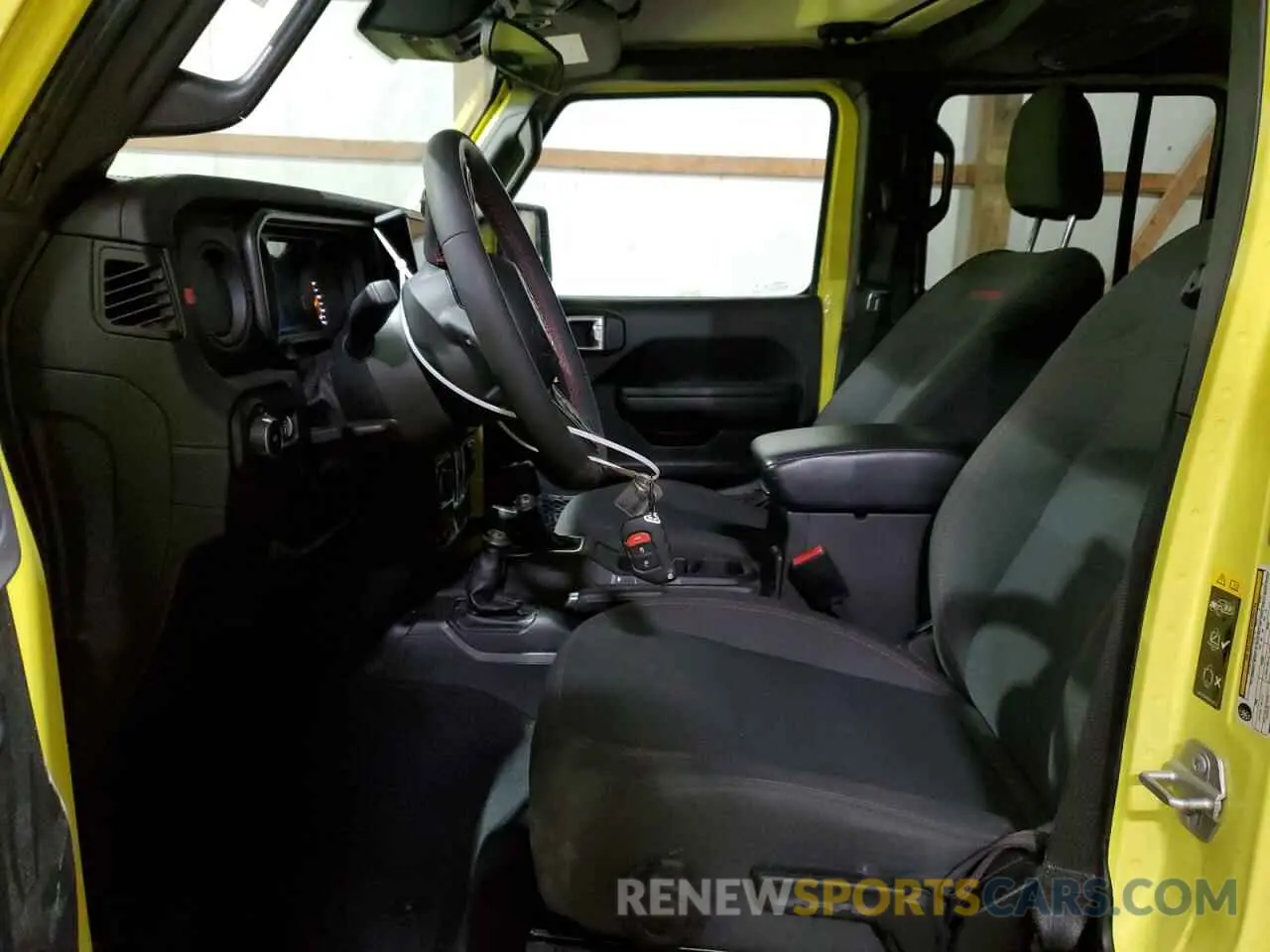 7 fotografías del automóvil dañado 1C4PJXFG9RW283792 JEEP WRANGLER 2024