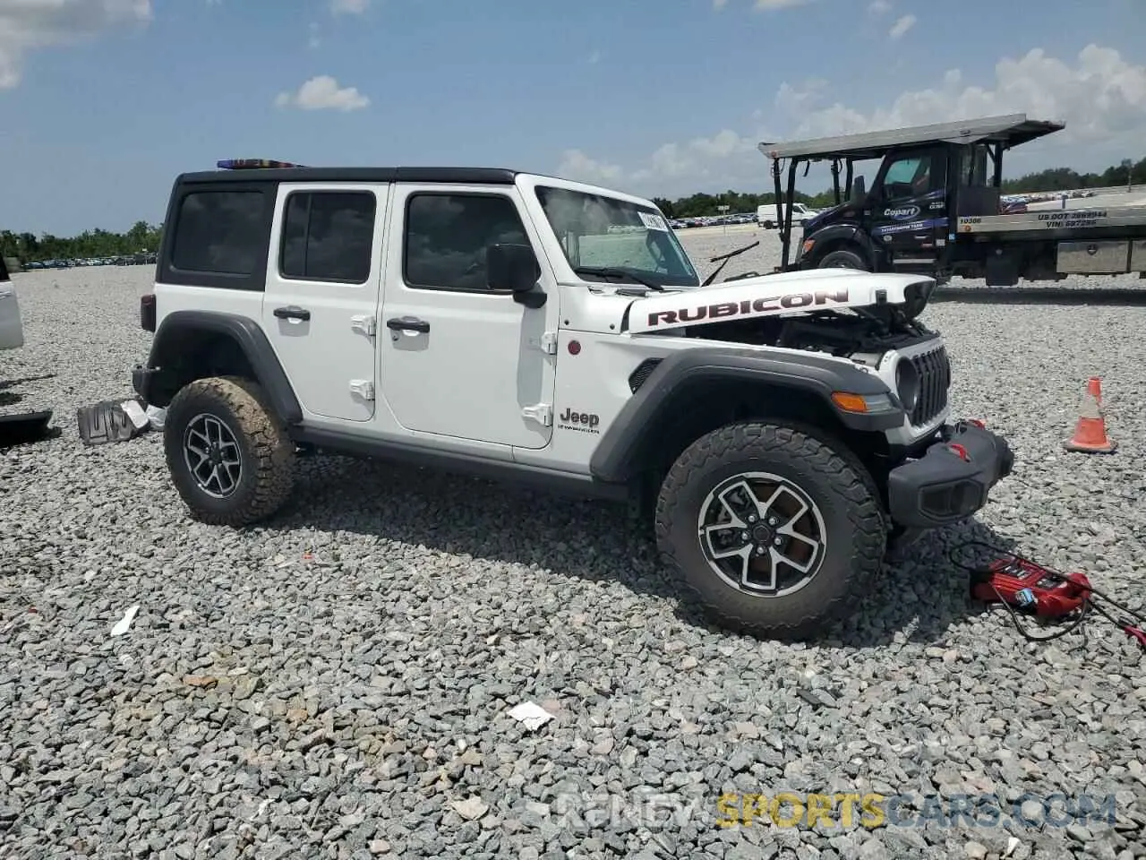 4 fotografías del automóvil dañado 1C4PJXFG9RW336006 JEEP WRANGLER 2024