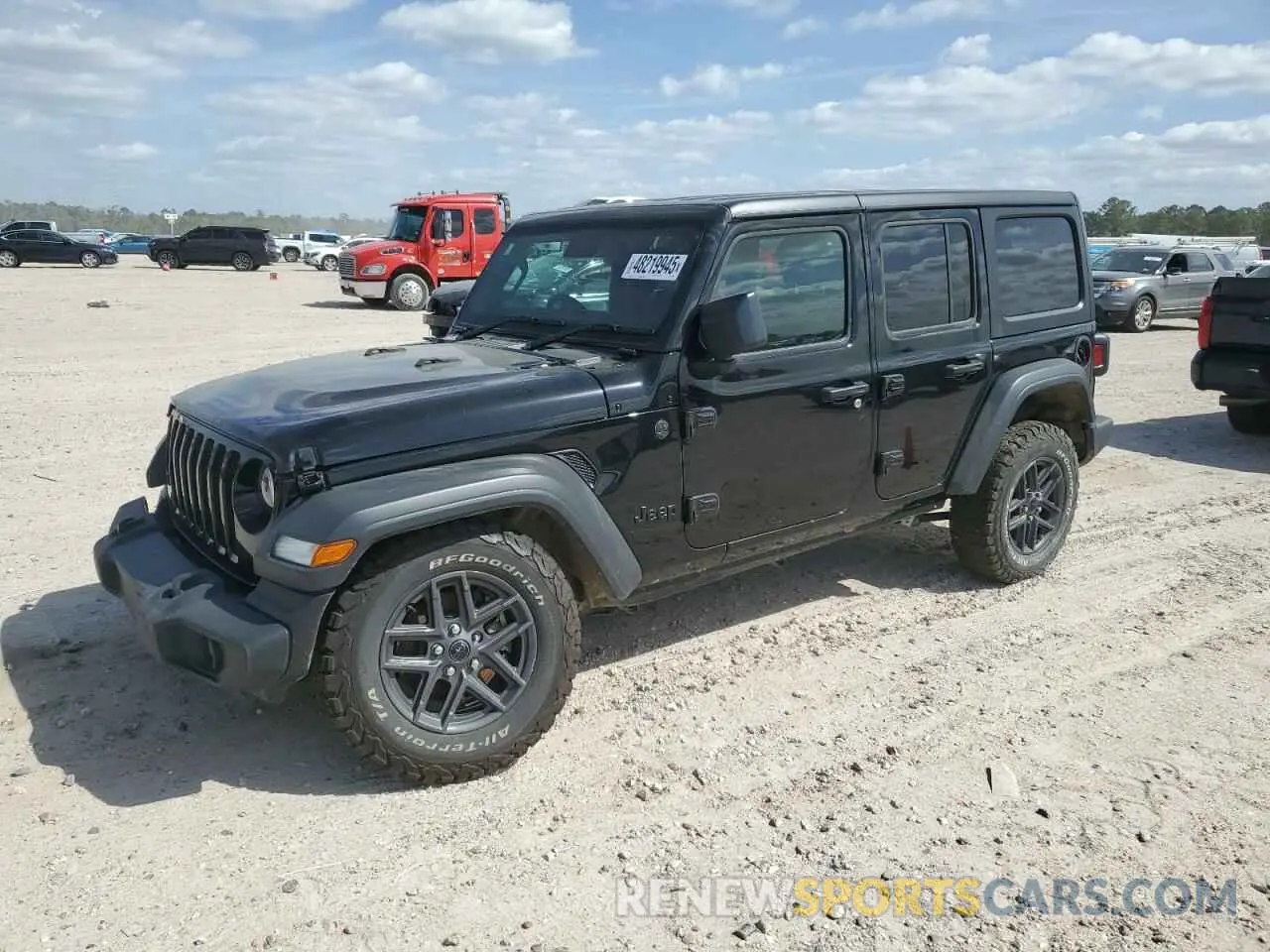 1 fotografías del automóvil dañado 1C4PJXKN7RW237317 JEEP WRANGLER 2024