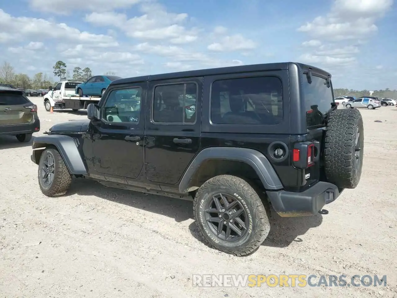 2 fotografías del automóvil dañado 1C4PJXKN7RW237317 JEEP WRANGLER 2024