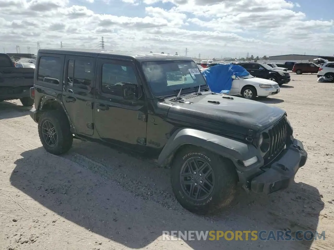 4 fotografías del automóvil dañado 1C4PJXKN7RW237317 JEEP WRANGLER 2024