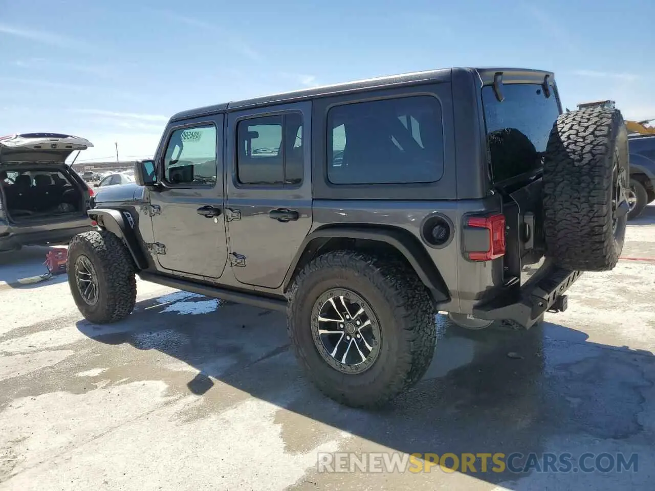 2 fotografías del automóvil dañado 1C4RJXDG9RW286042 JEEP WRANGLER 2024