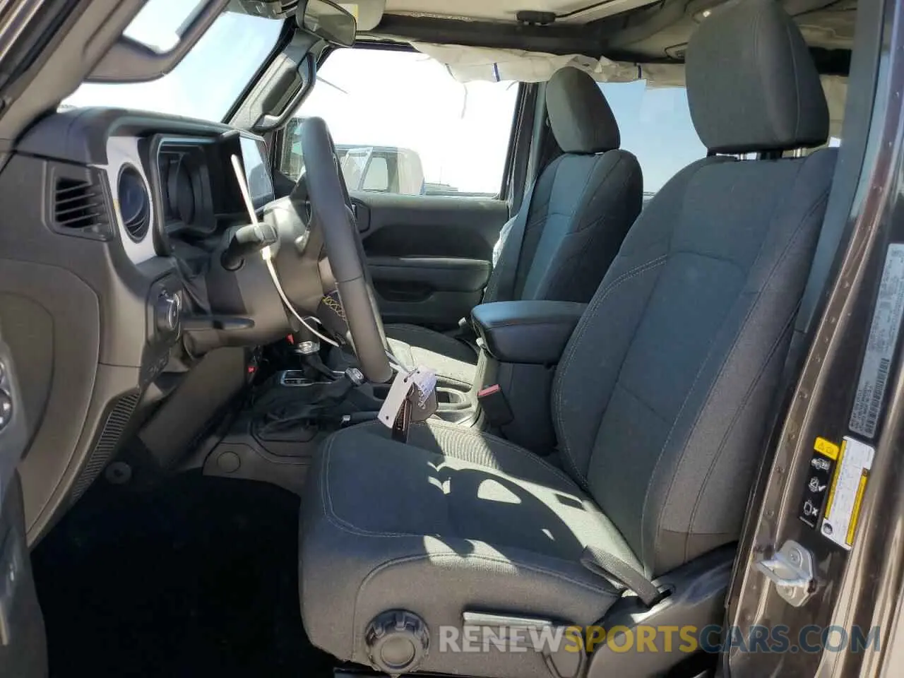 7 fotografías del automóvil dañado 1C4RJXDG9RW286042 JEEP WRANGLER 2024