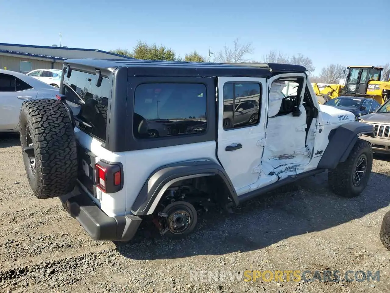 3 fotografías del automóvil dañado 1C4RJXDGXRW263627 JEEP WRANGLER 2024
