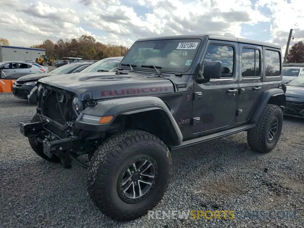 1 fotografías del automóvil dañado 1C4RJXFG2RW153197 JEEP WRANGLER 2024