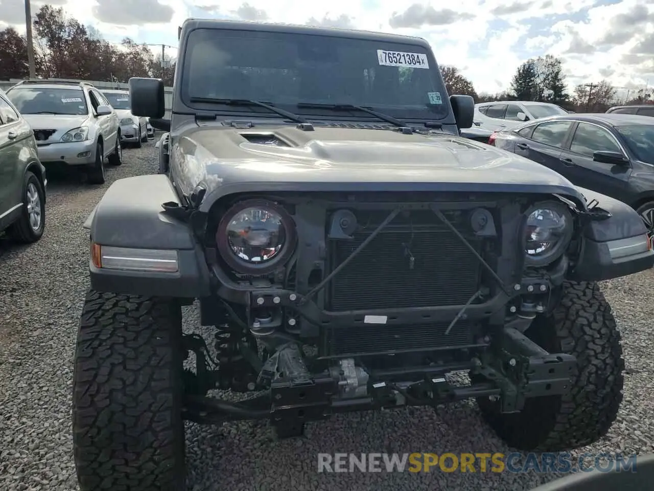 5 fotografías del automóvil dañado 1C4RJXFG2RW153197 JEEP WRANGLER 2024
