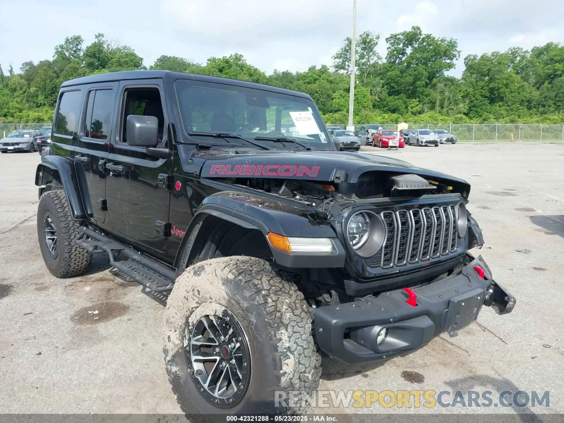 1 fotografías del automóvil dañado 1C4RJXFG2RW177502 JEEP WRANGLER 2024