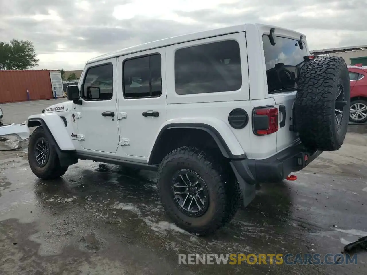 2 fotografías del automóvil dañado 1C4RJXFG9RW263065 JEEP WRANGLER 2024