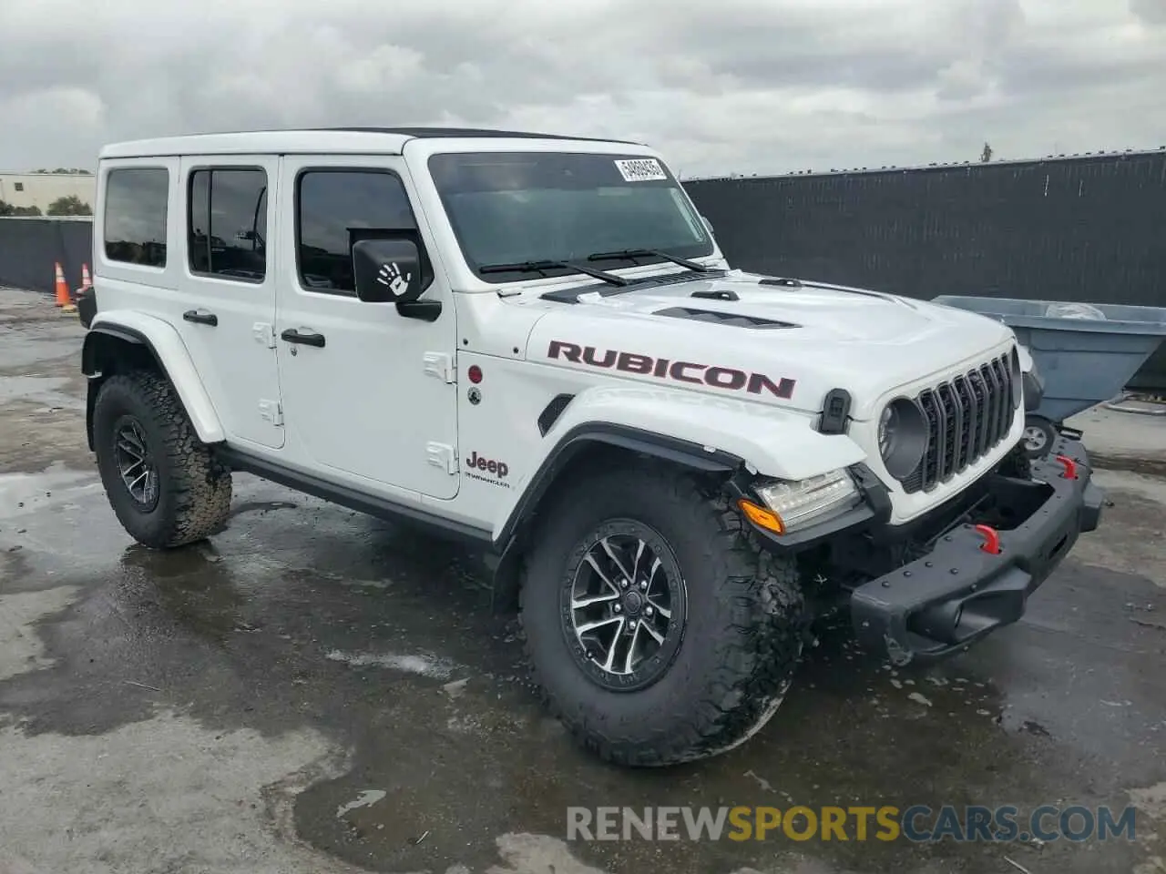 4 fotografías del automóvil dañado 1C4RJXFG9RW263065 JEEP WRANGLER 2024