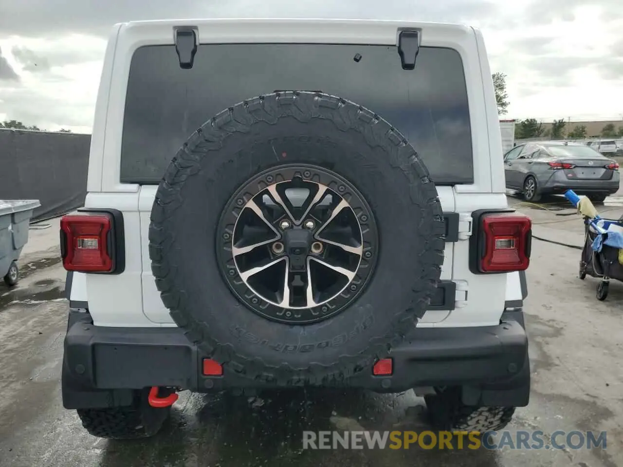 6 fotografías del automóvil dañado 1C4RJXFG9RW263065 JEEP WRANGLER 2024