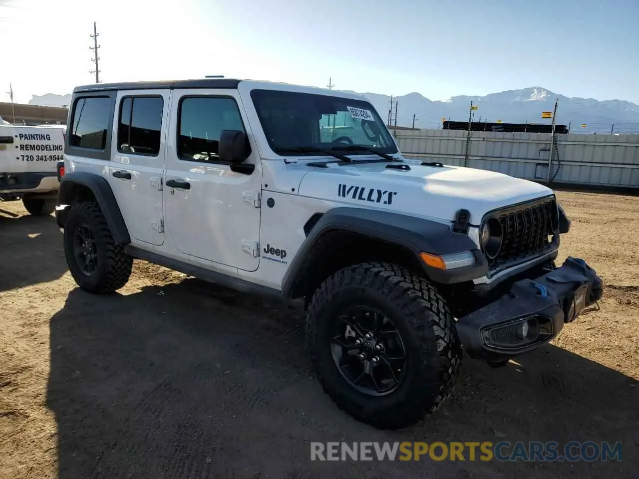 4 fotografías del automóvil dañado 1C4RJXN60RW262170 JEEP WRANGLER 2024