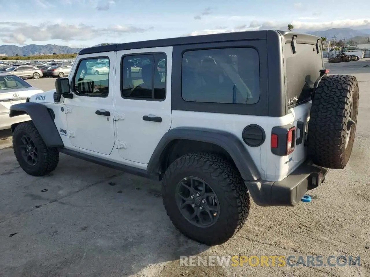 2 fotografías del automóvil dañado 1C4RJXN61RW150199 JEEP WRANGLER 2024