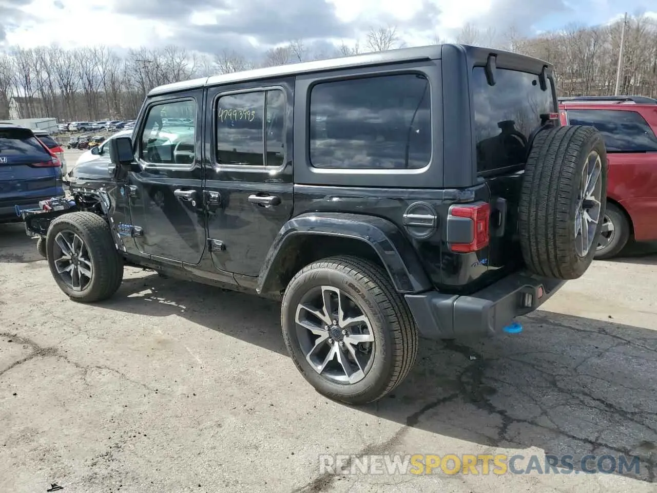 2 fotografías del automóvil dañado 1C4RJXN61RW294108 JEEP WRANGLER 2024