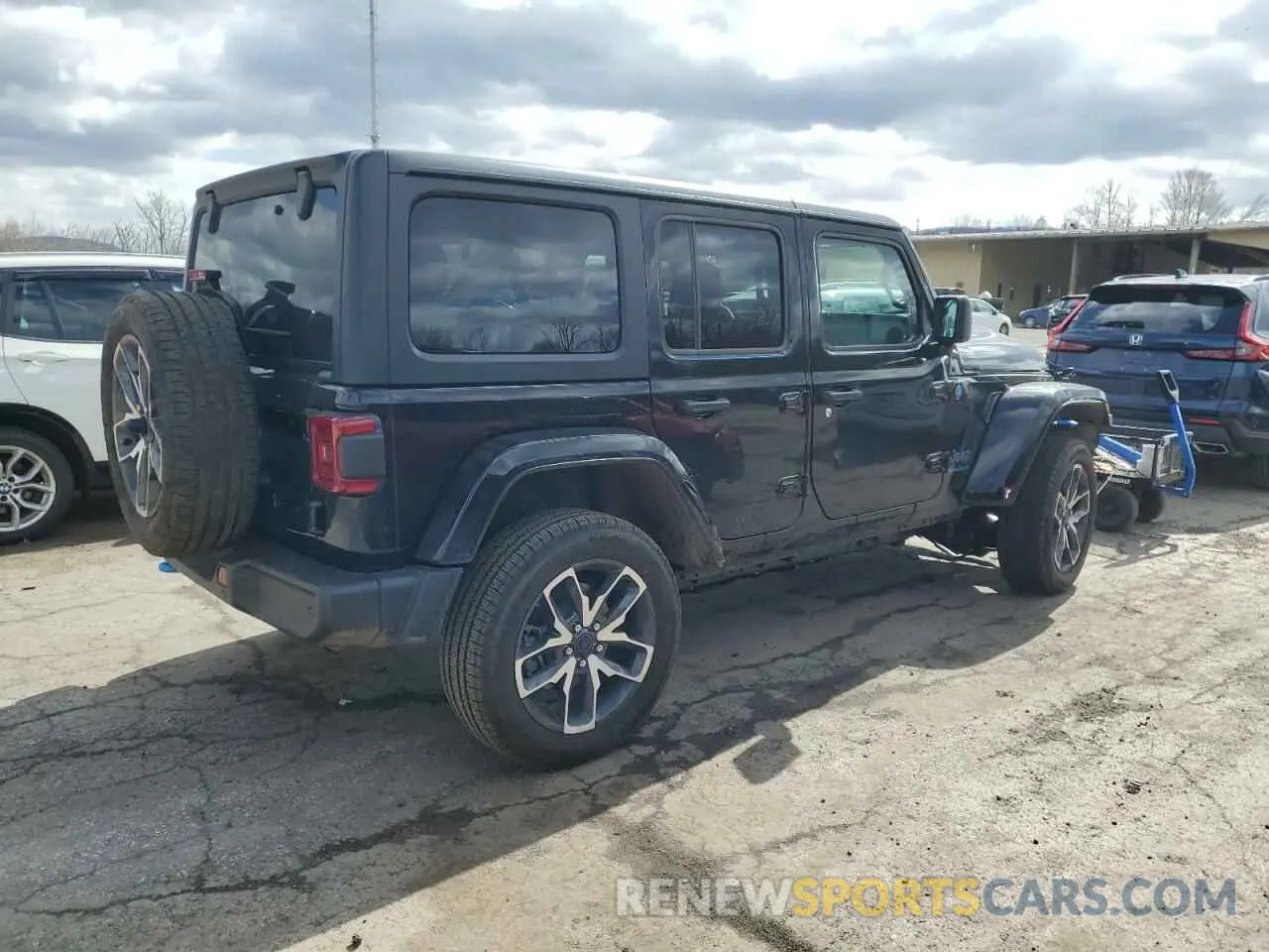 3 fotografías del automóvil dañado 1C4RJXN61RW294108 JEEP WRANGLER 2024