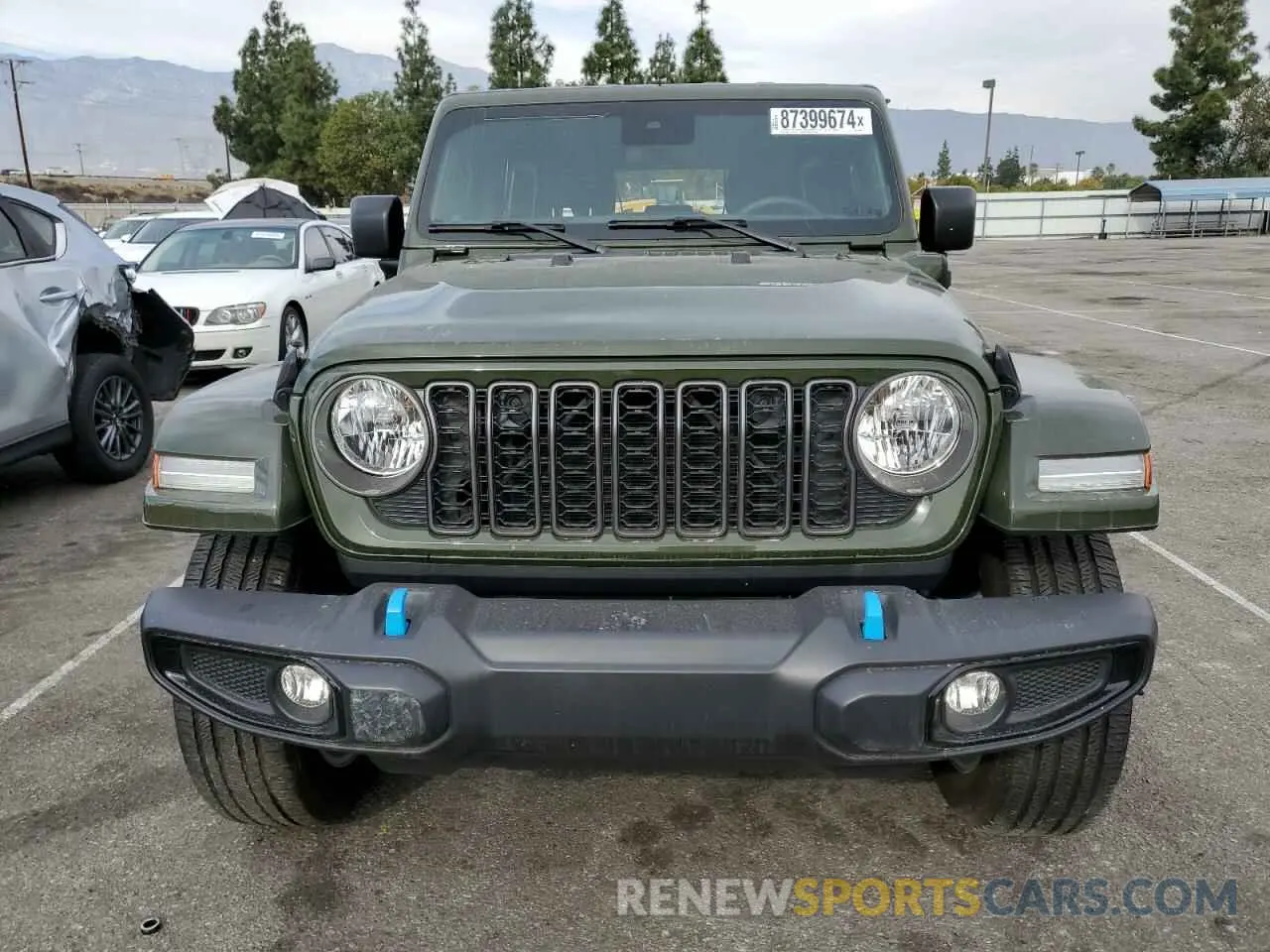 5 fotografías del automóvil dañado 1C4RJXN64RW146843 JEEP WRANGLER 2024