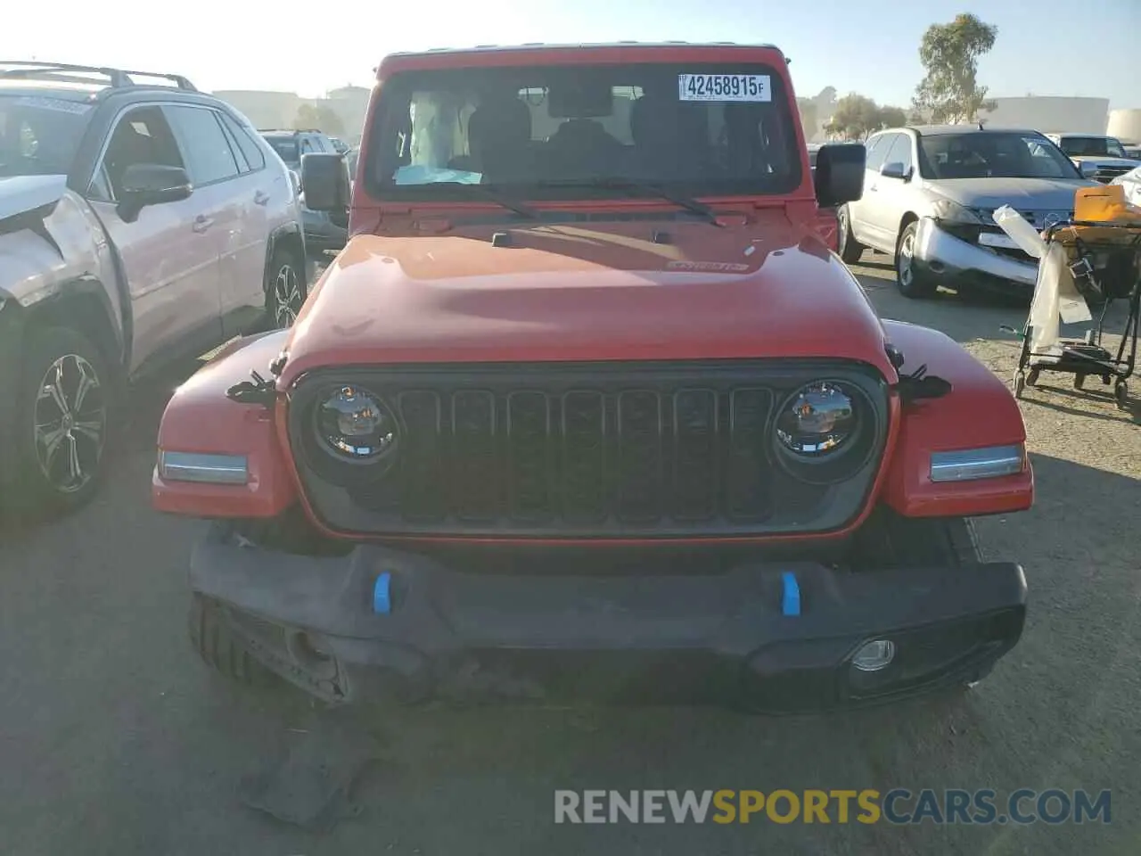 5 fotografías del automóvil dañado 1C4RJXN64RW149094 JEEP WRANGLER 2024
