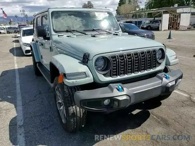 12 fotografías del automóvil dañado 1C4RJXN65RW116573 JEEP WRANGLER 2024