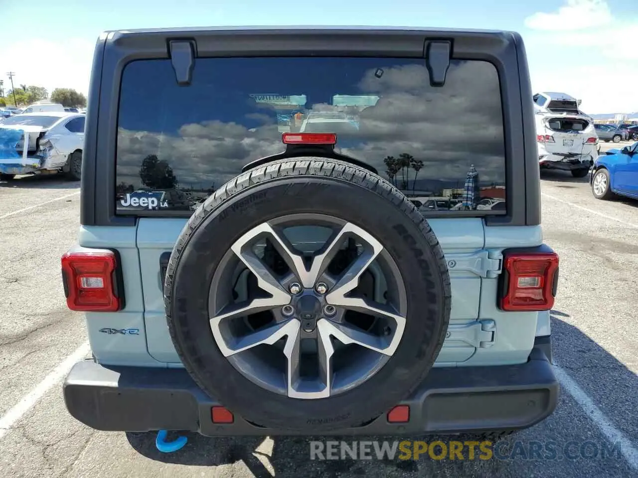 6 fotografías del automóvil dañado 1C4RJXN65RW116573 JEEP WRANGLER 2024