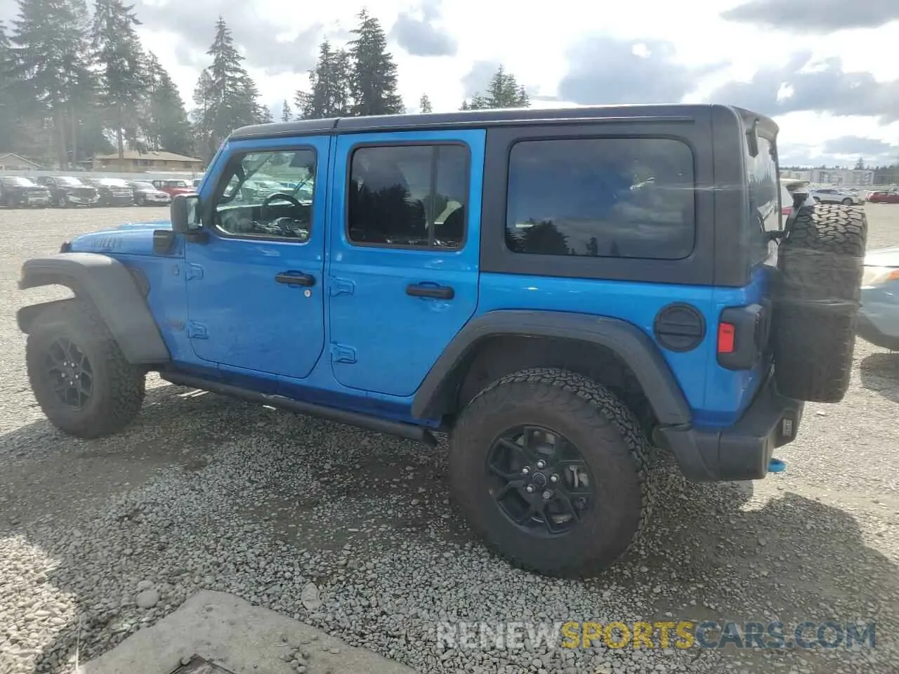 2 fotografías del automóvil dañado 1C4RJXN66RW186048 JEEP WRANGLER 2024