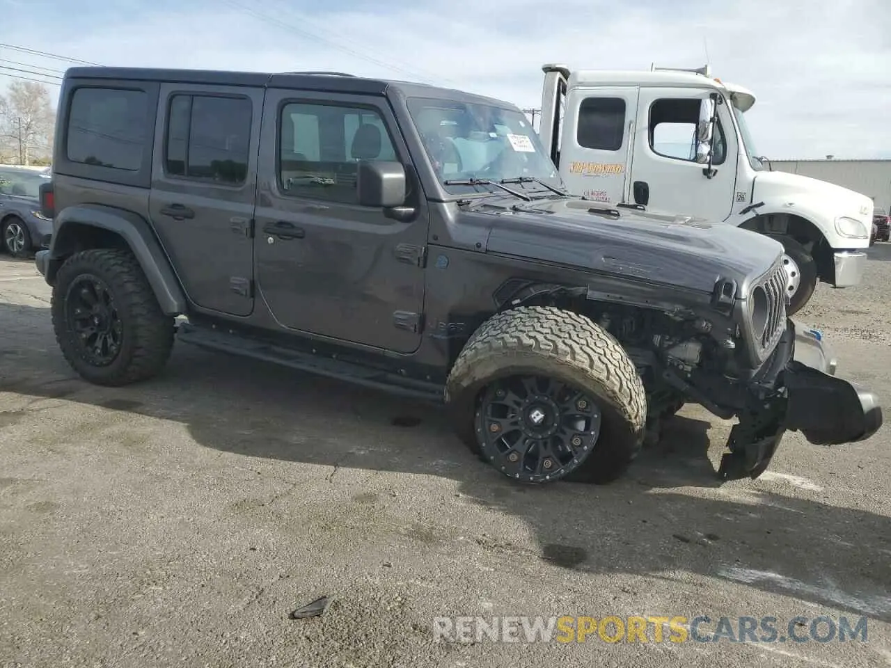 4 fotografías del automóvil dañado 1C4RJXN69RW147521 JEEP WRANGLER 2024