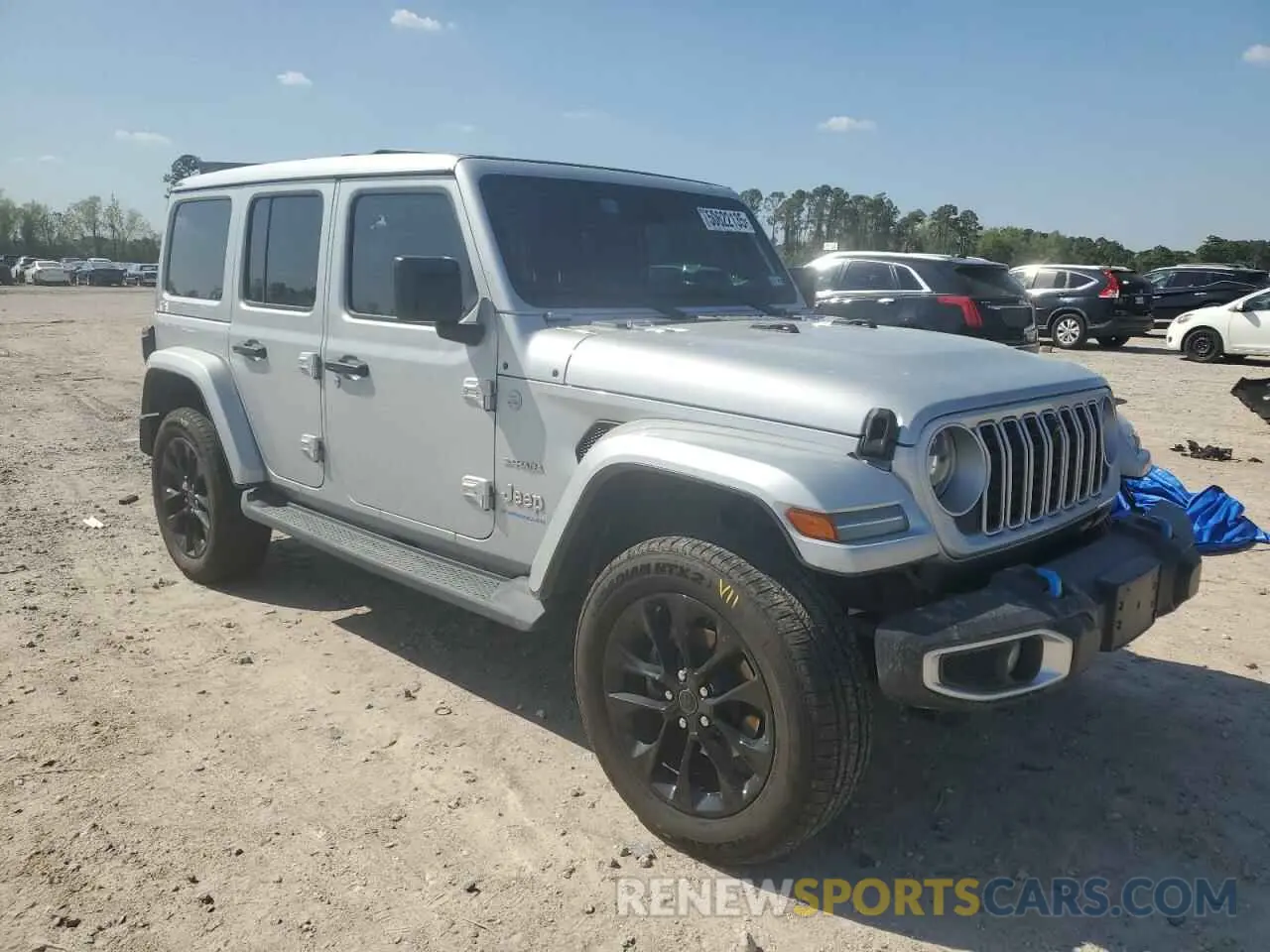 4 fotografías del automóvil dañado 1C4RJXP60RW122620 JEEP WRANGLER 2024