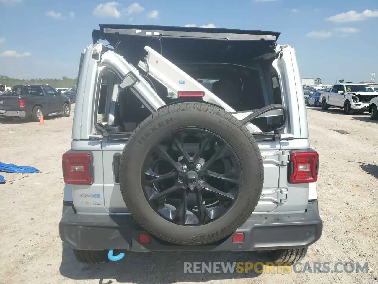 6 fotografías del automóvil dañado 1C4RJXP60RW122620 JEEP WRANGLER 2024