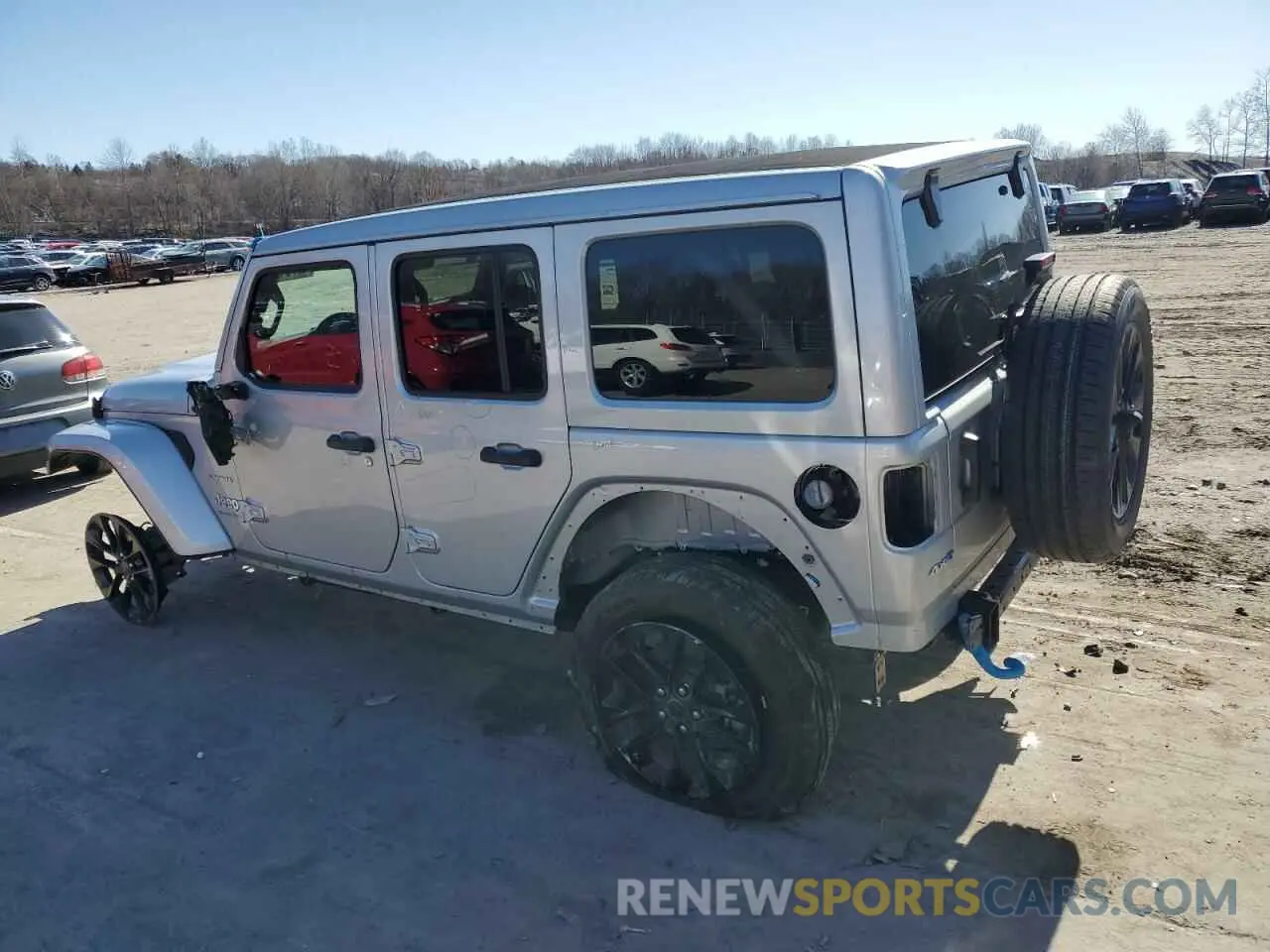 2 fotografías del automóvil dañado 1C4RJXP63RW195206 JEEP WRANGLER 2024