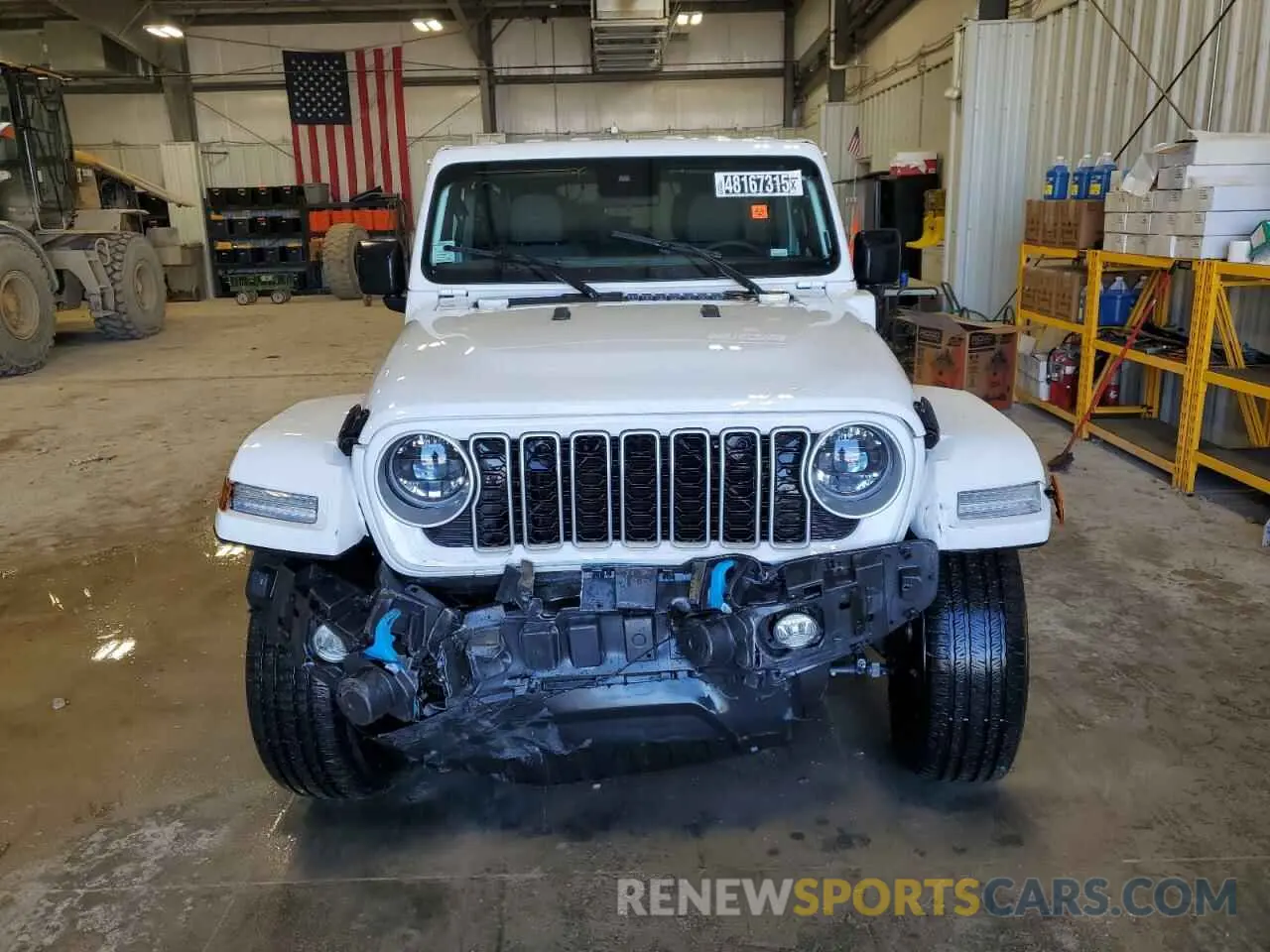5 fotografías del automóvil dañado 1C4RJXP64RW270205 JEEP WRANGLER 2024