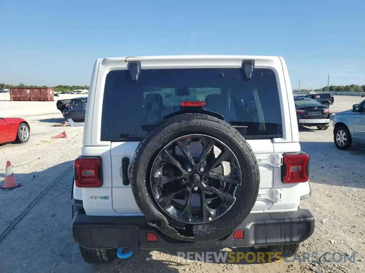 6 fotografías del automóvil dañado 1C4RJXP64RW293046 JEEP WRANGLER 2024