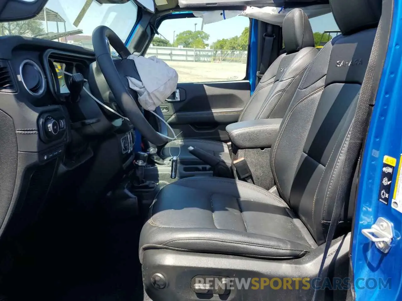 7 fotografías del automóvil dañado 1C4RJXP65RW210059 JEEP WRANGLER 2024