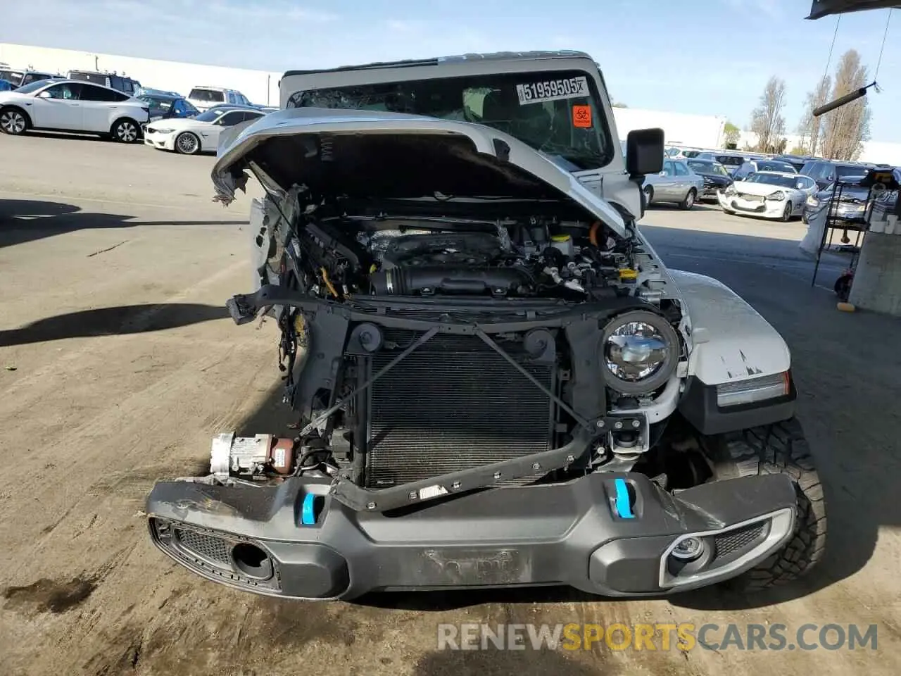 5 fotografías del automóvil dañado 1C4RJXP66RW303303 JEEP WRANGLER 2024