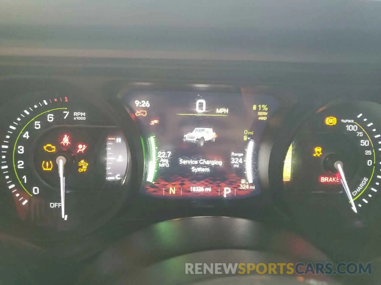 9 fotografías del automóvil dañado 1C4RJXP67RW223380 JEEP WRANGLER 2024