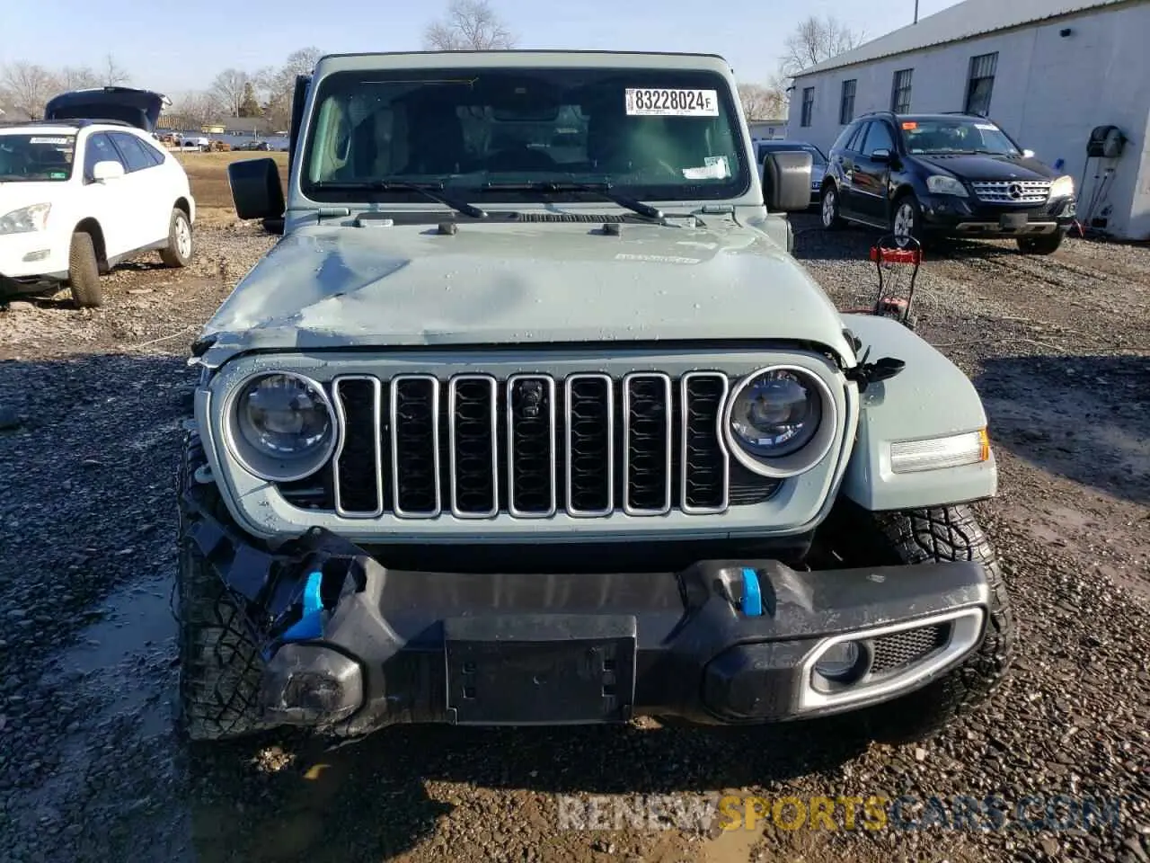 5 fotografías del automóvil dañado 1C4RJXP68RW152562 JEEP WRANGLER 2024