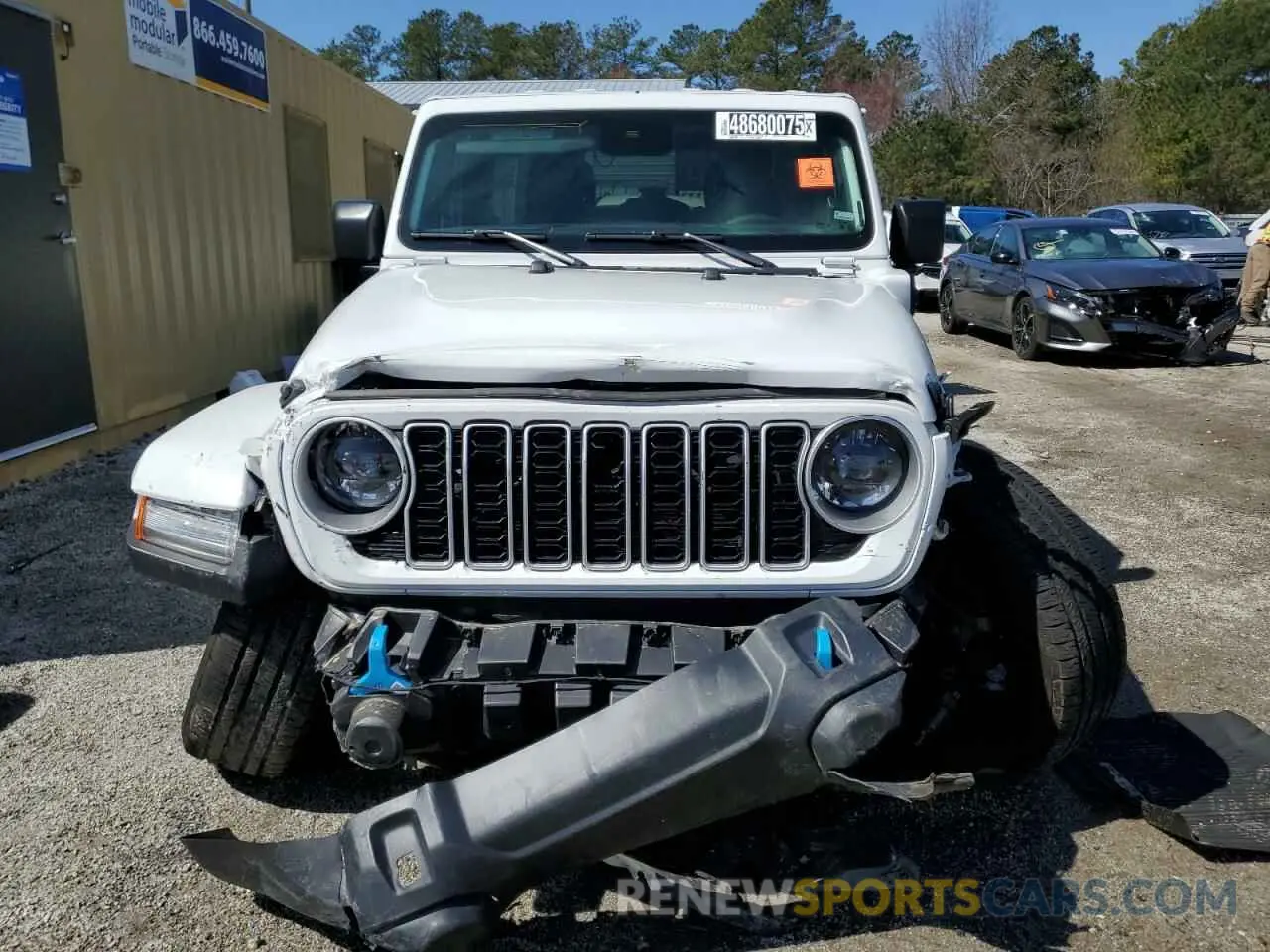5 fotografías del automóvil dañado 1C4RJXP68RW292921 JEEP WRANGLER 2024