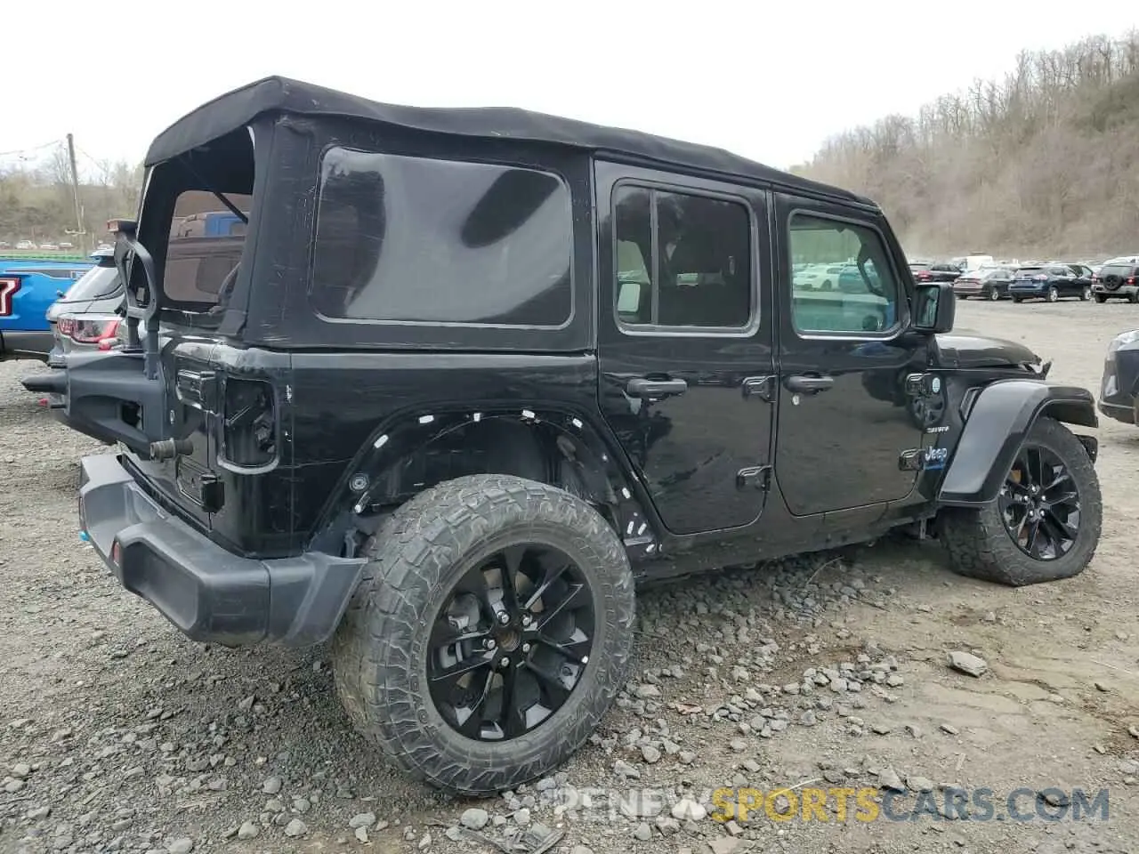 3 fotografías del automóvil dañado 1C4RJXP6XRW274744 JEEP WRANGLER 2024