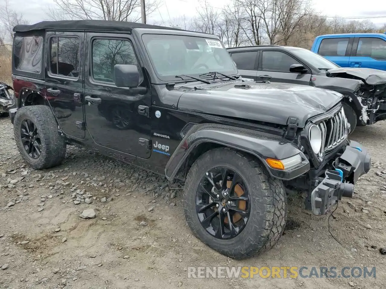 4 fotografías del automóvil dañado 1C4RJXP6XRW274744 JEEP WRANGLER 2024