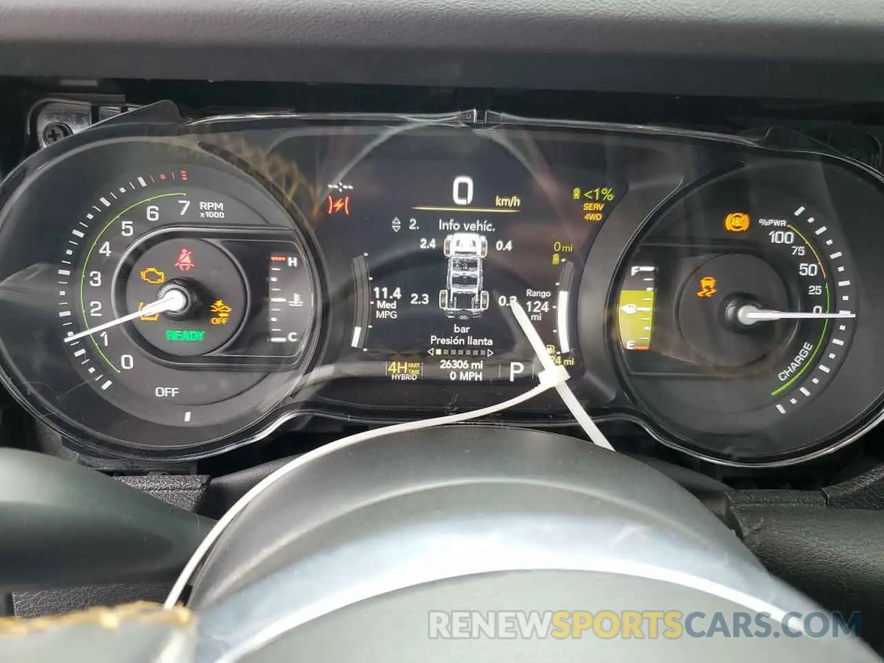9 fotografías del automóvil dañado 1C4RJXP6XRW274744 JEEP WRANGLER 2024