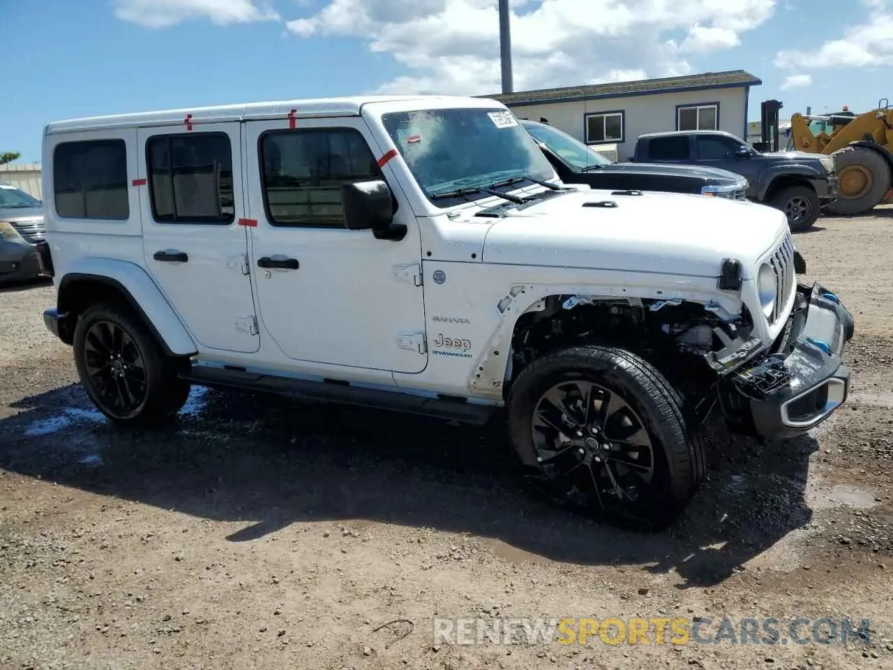 4 fotografías del automóvil dañado 1C4RJXP6XRW294430 JEEP WRANGLER 2024