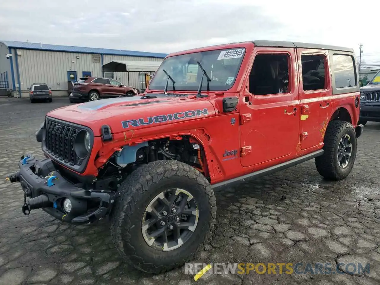 1 fotografías del automóvil dañado 1C4RJXR62RW172545 JEEP WRANGLER 2024