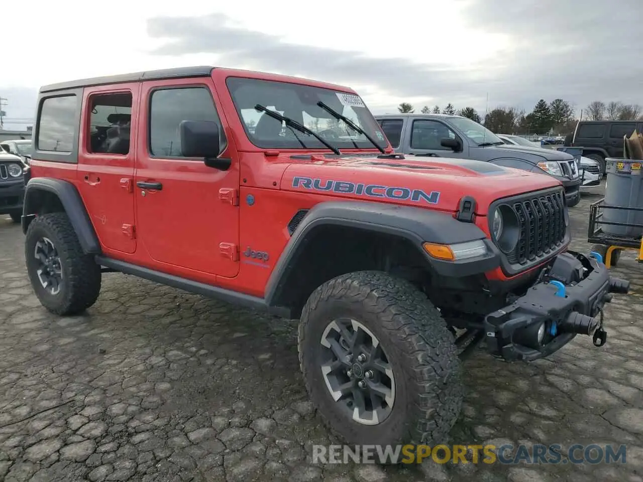 4 fotografías del automóvil dañado 1C4RJXR62RW172545 JEEP WRANGLER 2024