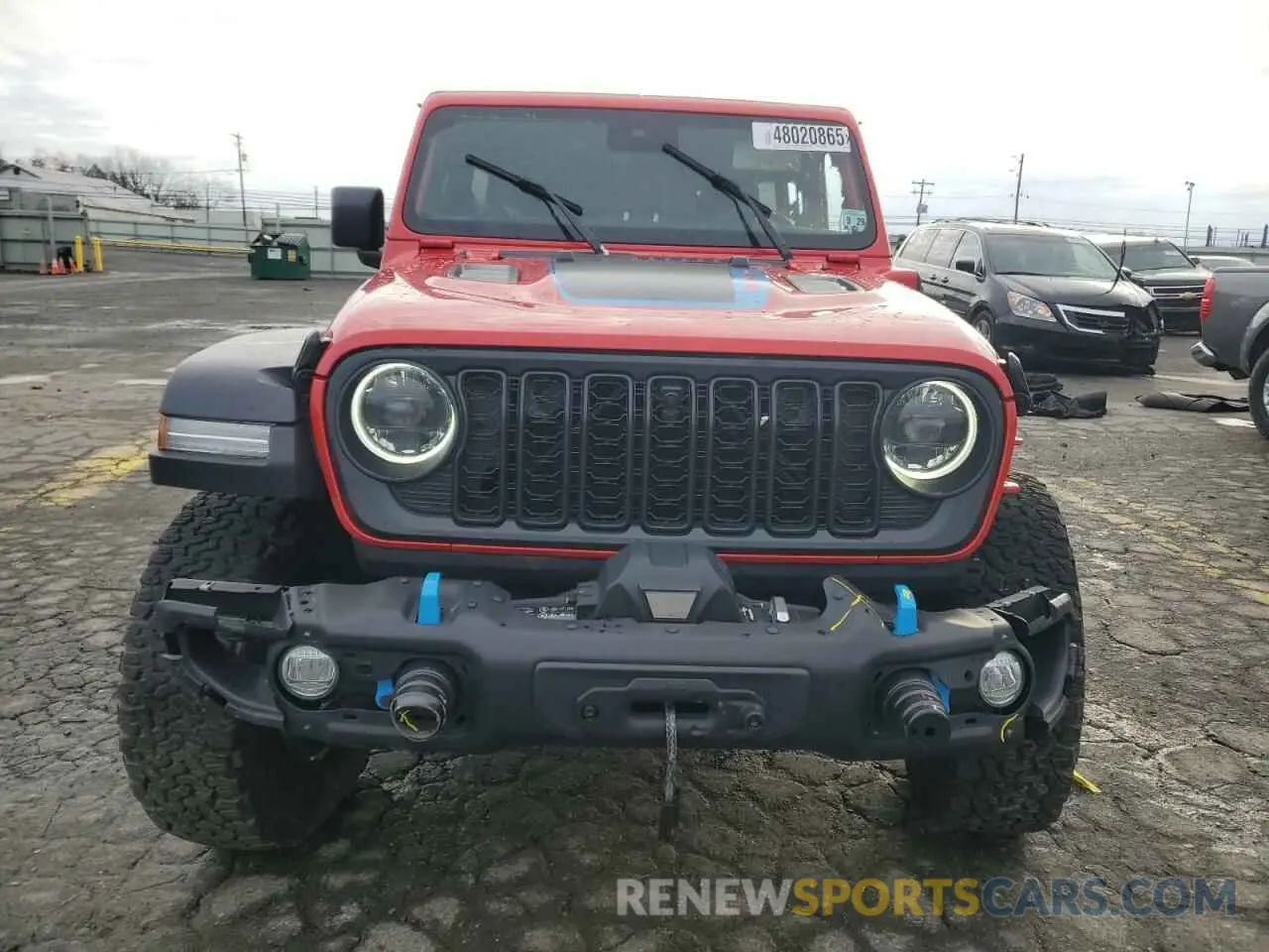 5 fotografías del automóvil dañado 1C4RJXR62RW172545 JEEP WRANGLER 2024