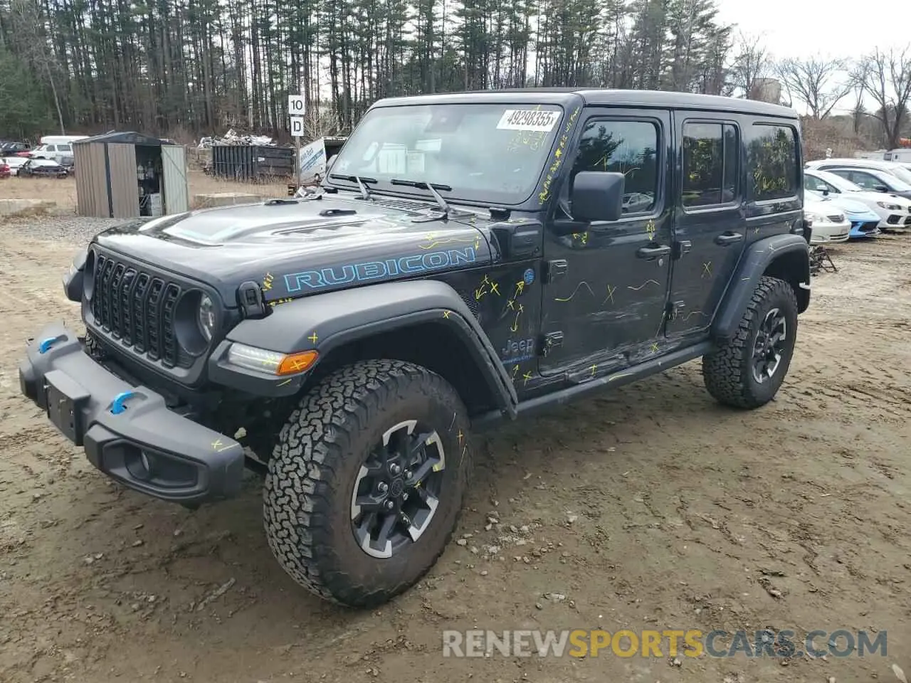 1 fotografías del automóvil dañado 1C4RJXR65RW143217 JEEP WRANGLER 2024