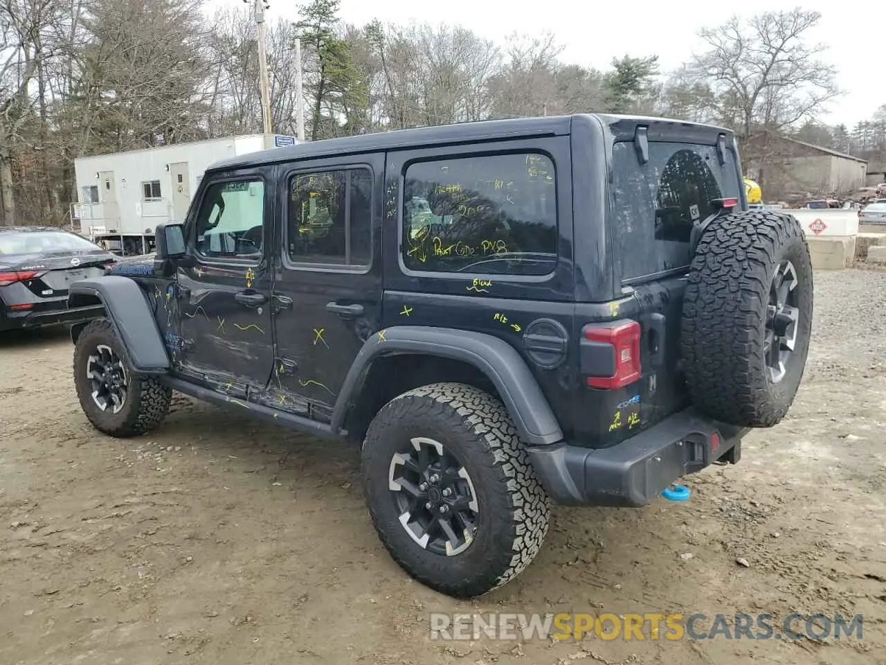 2 fotografías del automóvil dañado 1C4RJXR65RW143217 JEEP WRANGLER 2024