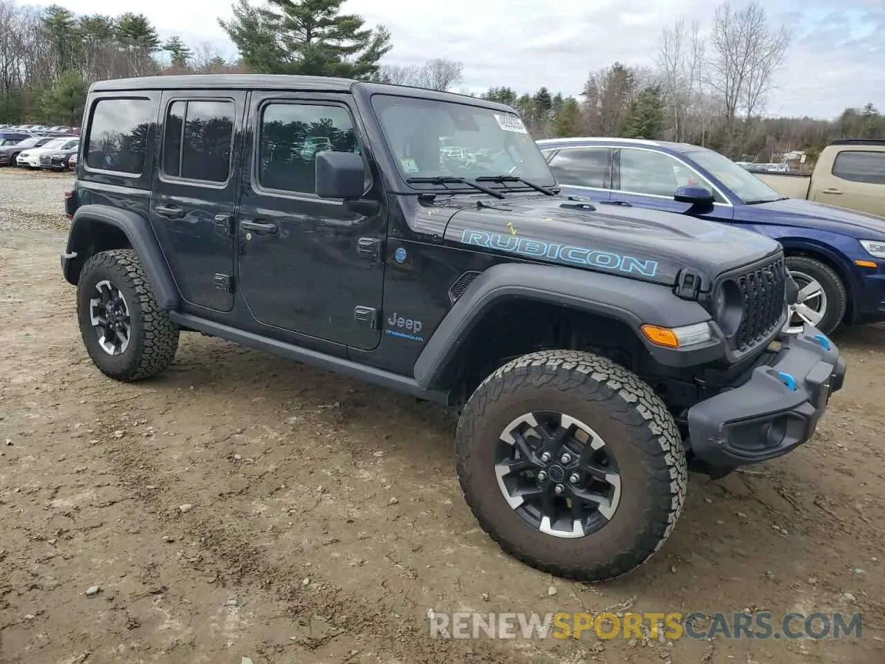 4 fotografías del automóvil dañado 1C4RJXR65RW143217 JEEP WRANGLER 2024