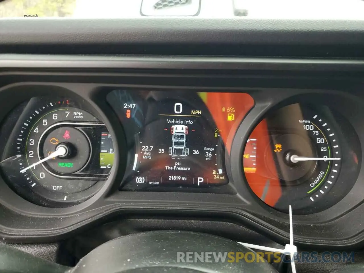 9 fotografías del automóvil dañado 1C4RJXR65RW143217 JEEP WRANGLER 2024