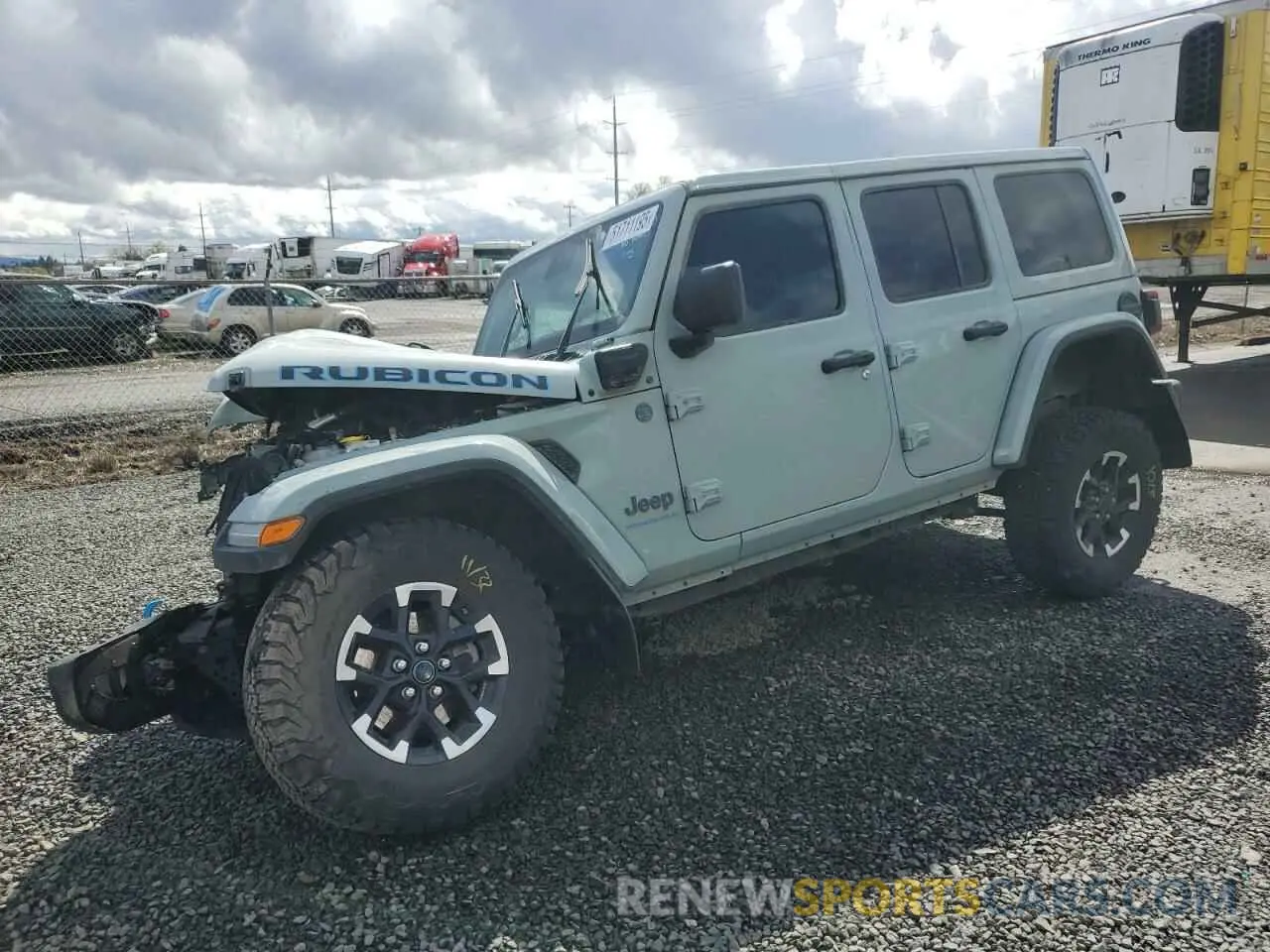 1 fotografías del automóvil dañado 1C4RJXR66RW198257 JEEP WRANGLER 2024